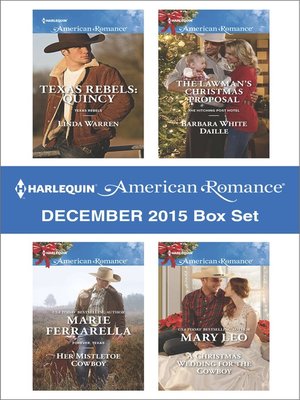 cover image of Harlequin American Romance December 2015 Box Set
